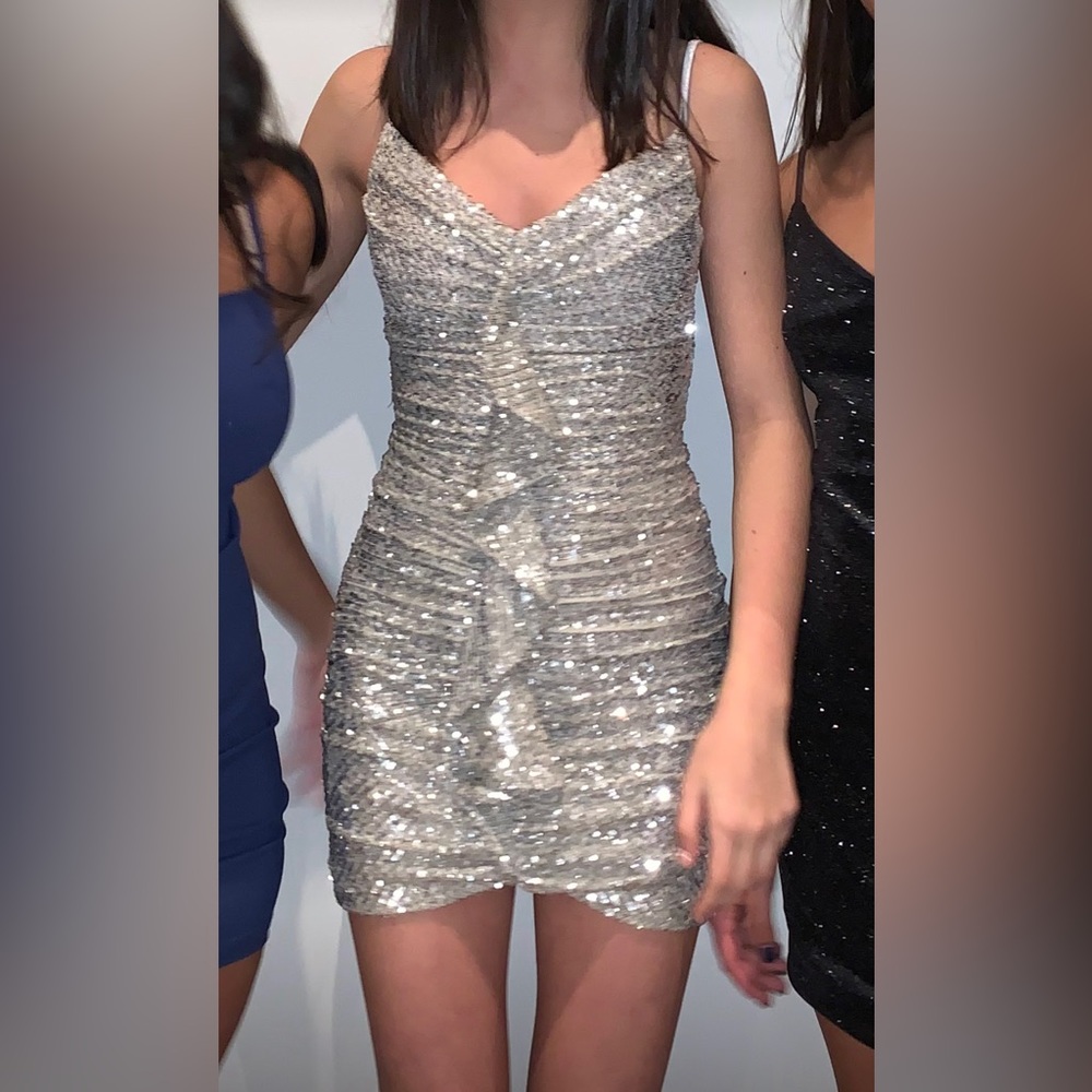 NEW nookie galaxy mini dress